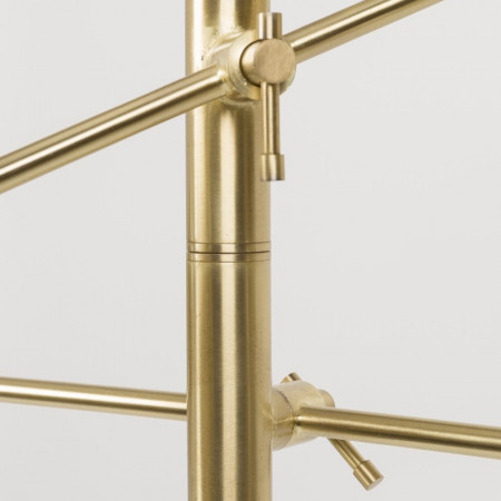 Lustre doré design 4 suspensions - Gringo 