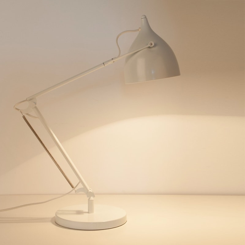 Lampe blanche design articulé - Reader 