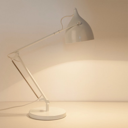Lampe blanche design articulé - Reader 