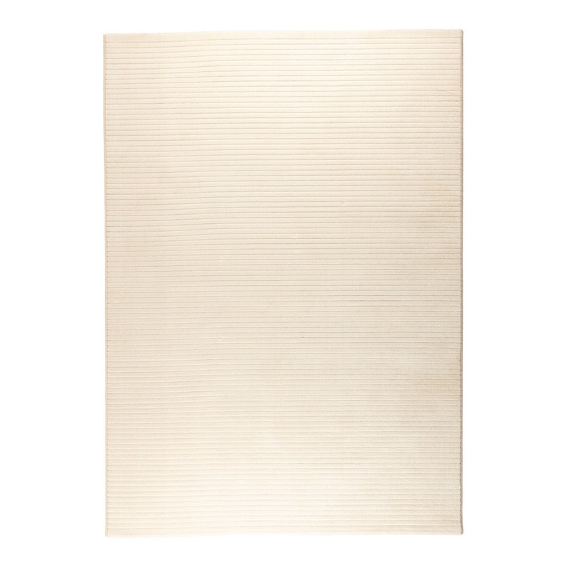 Tapis beige rectangulaire avec motifs rectilignes - Shore 