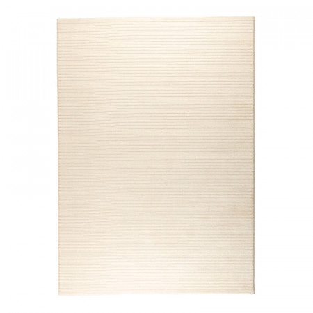Tapis beige rectangulaire avec motifs rectilignes - Shore 