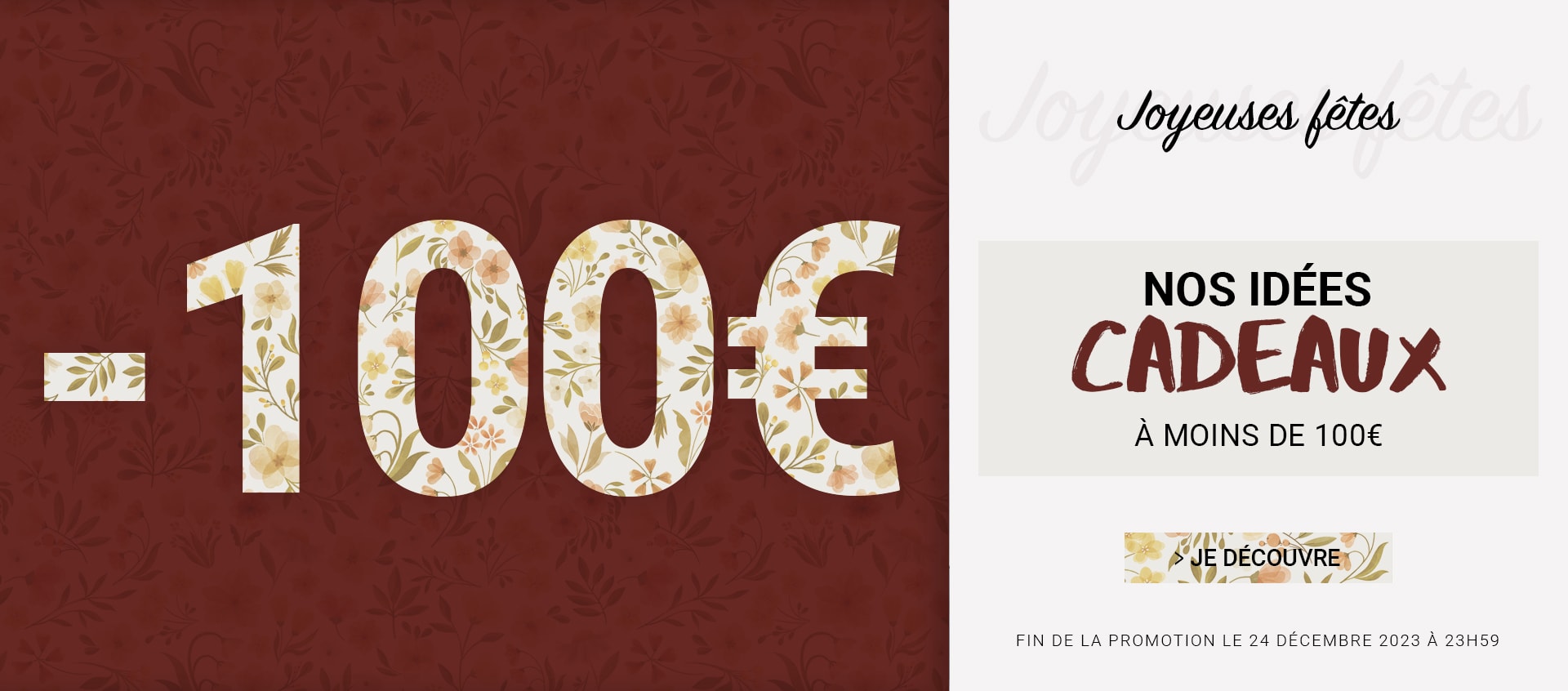 Nos idées cadeaux à moins de 100 euros