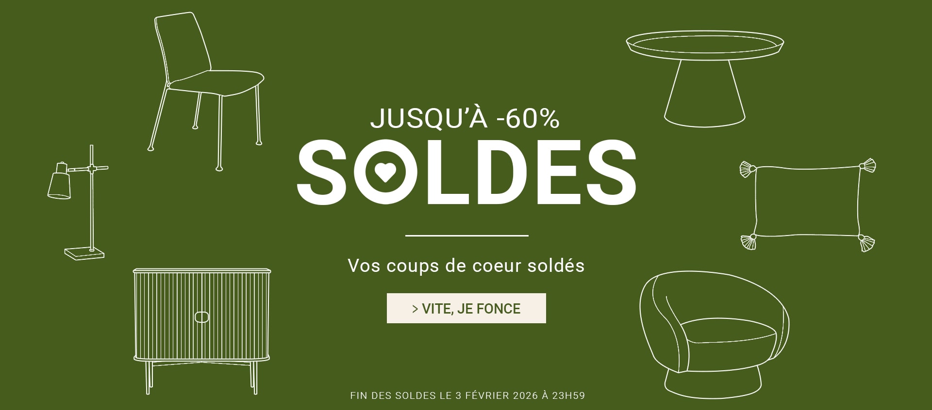 Soldes Hiver - Janvier 2026 - Coup de Coeur Design