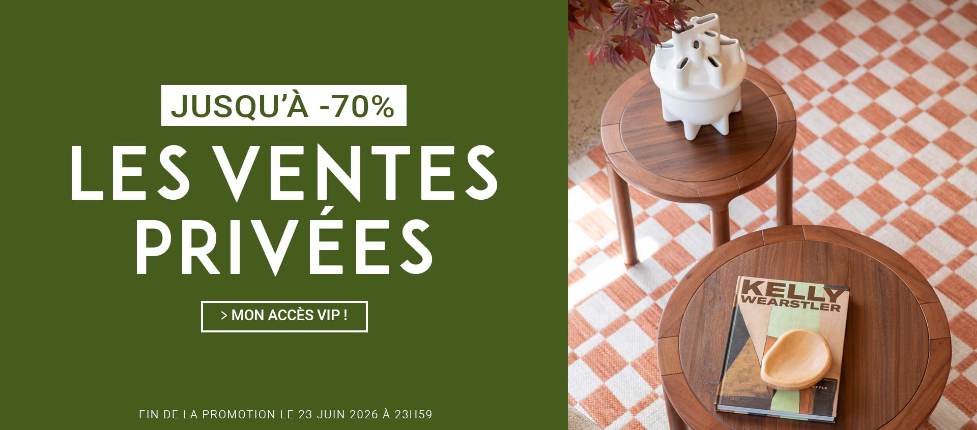 Ventes Privées - Coup de Coeur Design